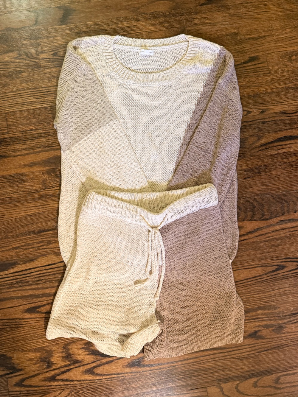 Blu Pepper Knit Set